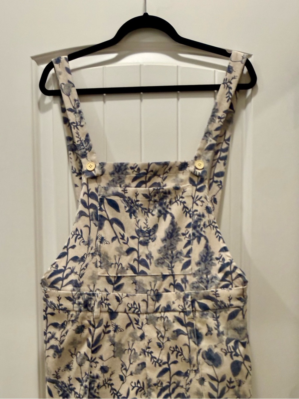 Floral Cider Overalls, XL